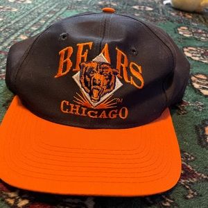 Vintage chicago bears snap back hat!